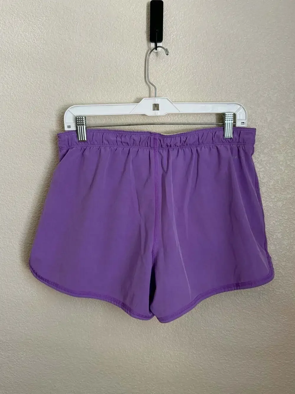 Nike Women's Dri-Fit Running Shorts with Brief Liner Purple